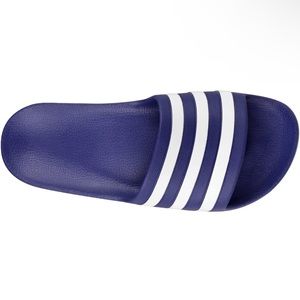 Periwinkle Adidas Womans Slides